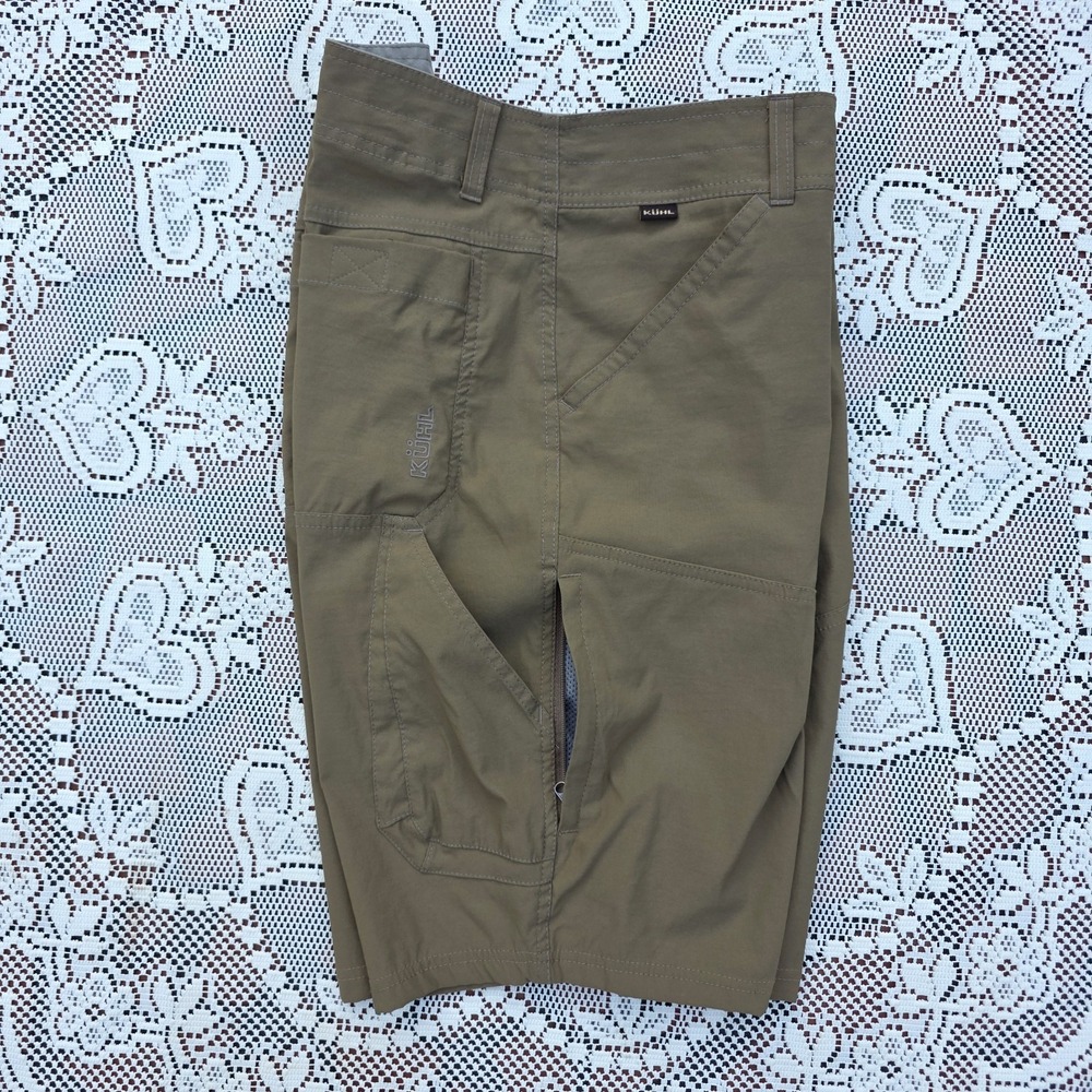 KUHL Hiking Shorts Size 36 Brown Silencr Kargo Cargo Gorpcore Outdoors Stretch - Picture 5 of 12